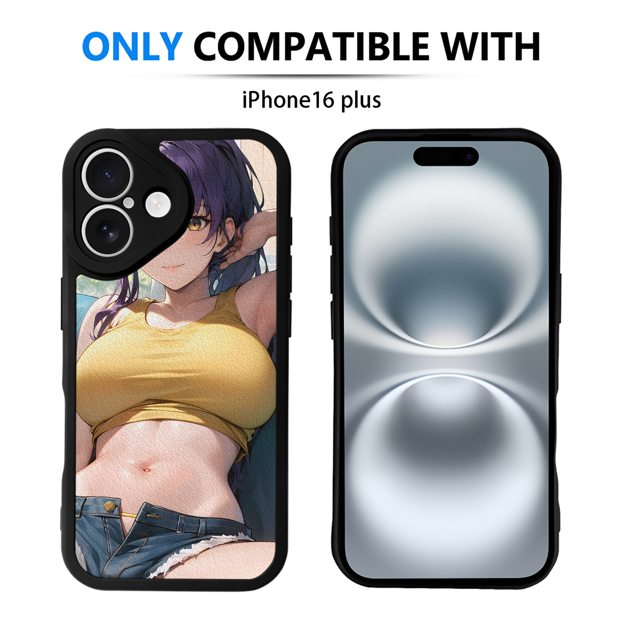 （画像用） EVA 新世紀エヴァンゲリオン 【iPhone 16シリーズ対応】シリコンスマホケース（レザー調） 材質：シリコン
